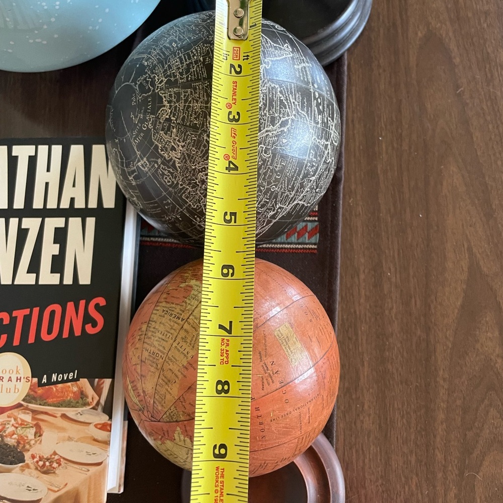 Globes with Interchangeable Stands - Set of 2 - Picture 3 of 3